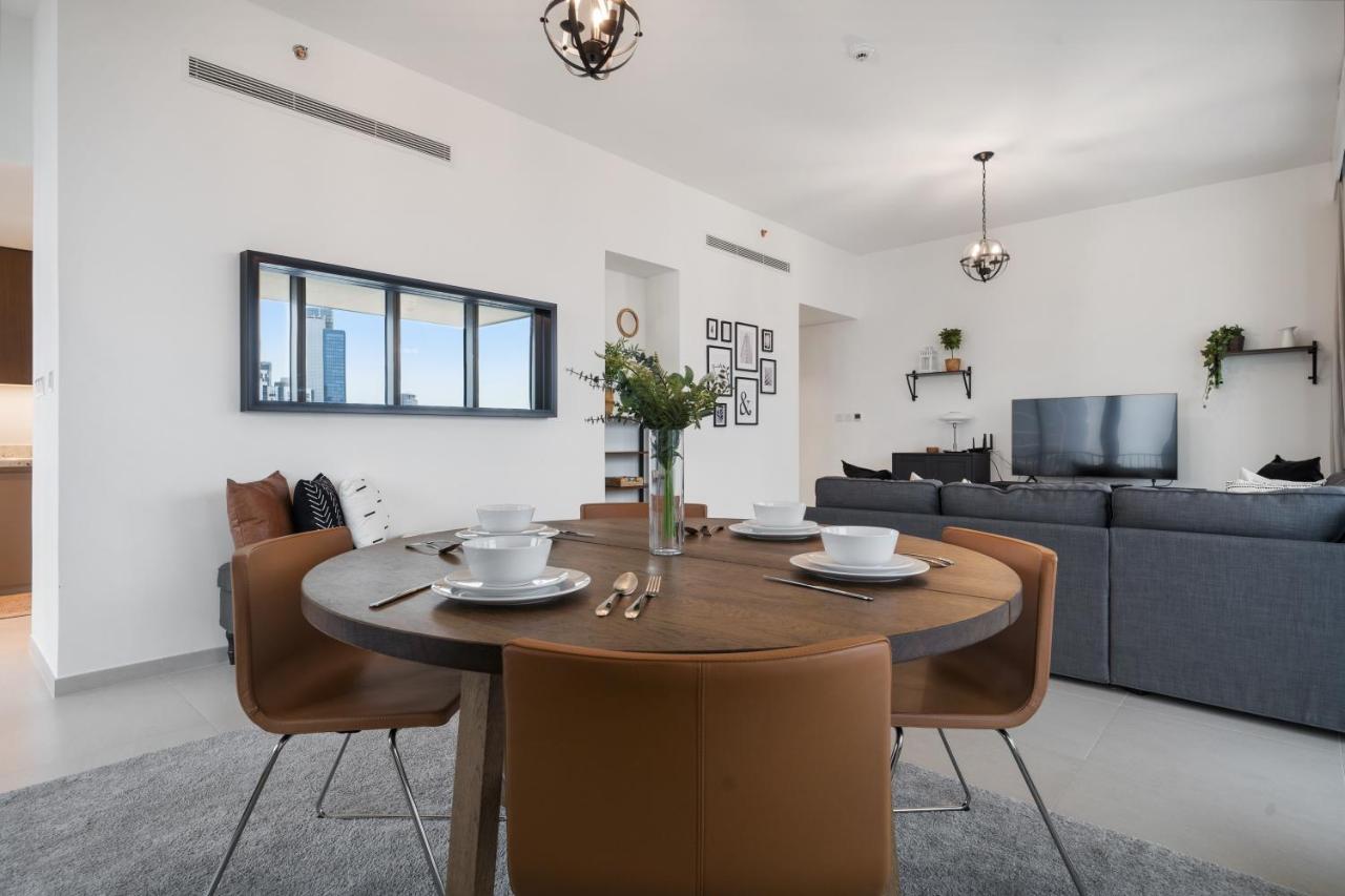 Breathtaking City Views From Dt Apt With Terrace ドバイ エクステリア 写真