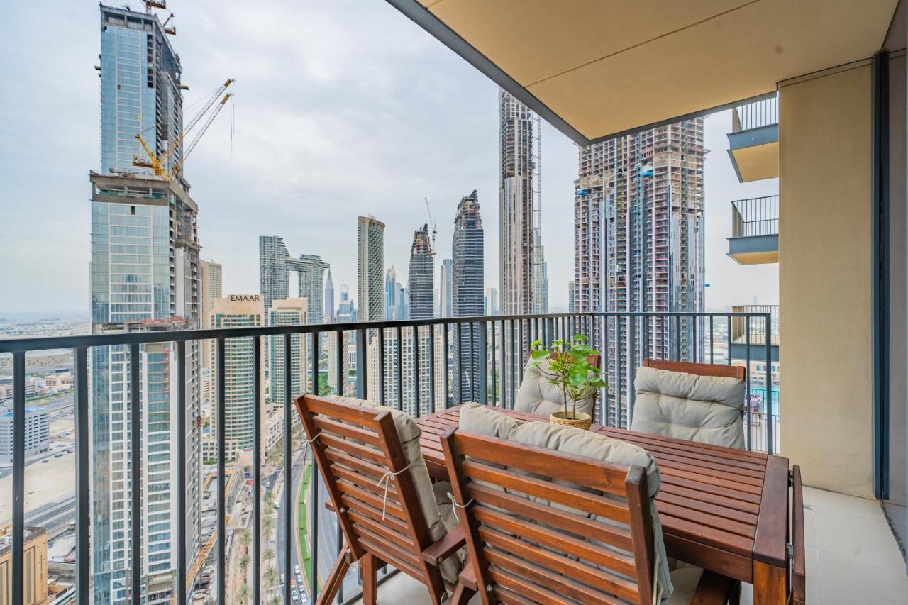 Breathtaking City Views From Dt Apt With Terrace ドバイ エクステリア 写真